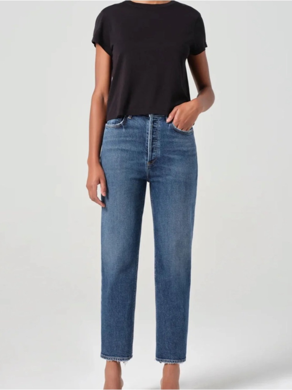 AGOLDE 90's Pinch Waist Crop Jean - Solace Size 28